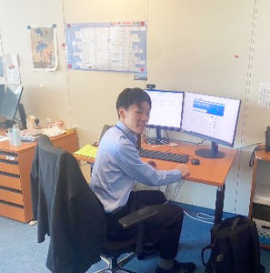 IAEA インターンシップの様子