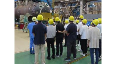 蒸気発生器工場見学